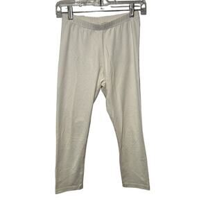 J.Jill Leggings Pants Womens XS White Capri Elastic Waist Stretch Pull On Cotton